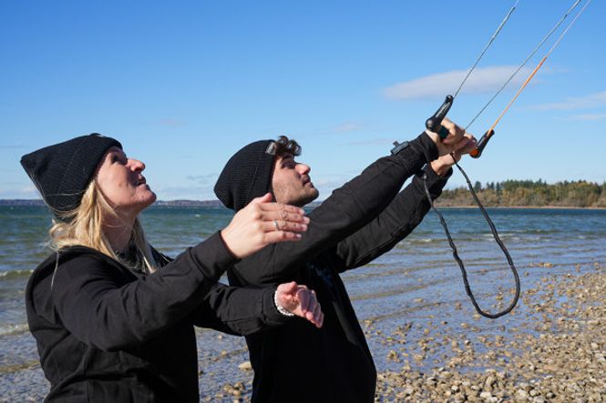 Hovedbilde Flysurfer FOX Trainer kite komplett - nye farger ...