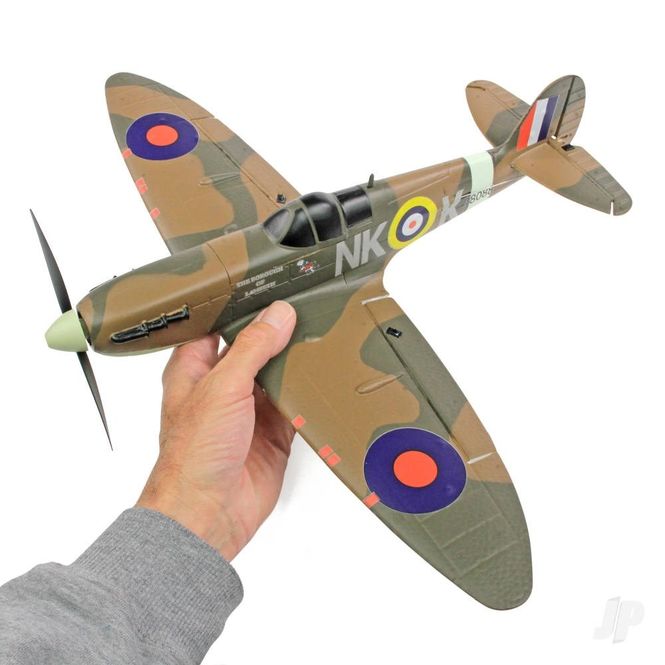 Hovedbilde Top RC Hobby Spitfire 450mm Gyro Grønn/Brun RTF