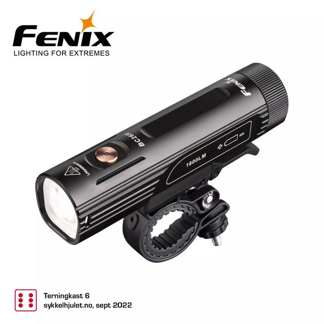 Hovedbilde Fenix Sykkellykt BC26R