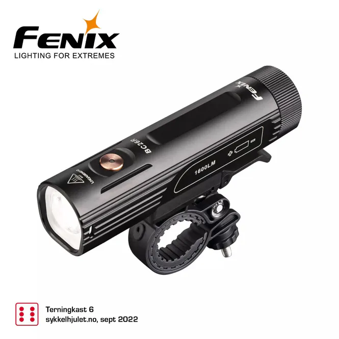 Hovedbilde Fenix Sykkellykt BC26R