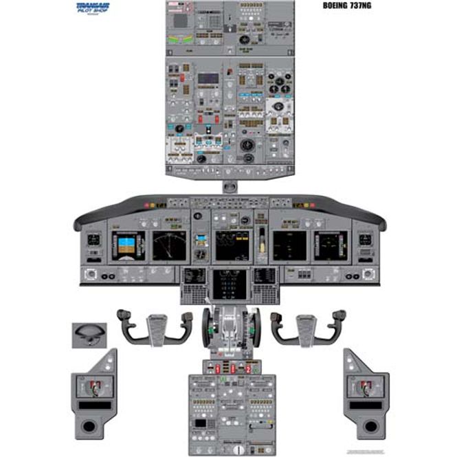Hovedbilde Plakat Cockpit 737-NG