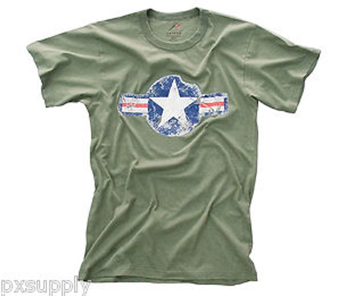 Hovedbilde Rothco T-shirt ARMY AIR CORPS 66300 grønn