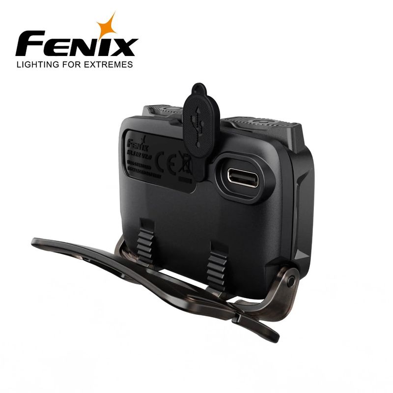 FENIX HL12R v2.0 HODELYKT GRÅ 500lm (hvit og rødt lys)