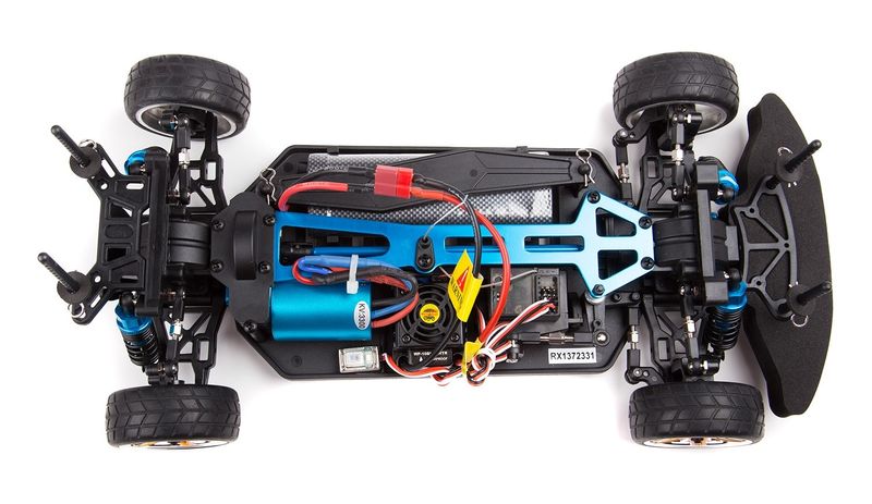 HSP Drift XSTR - 1:10 Brushless ::Komplett m/LiPo