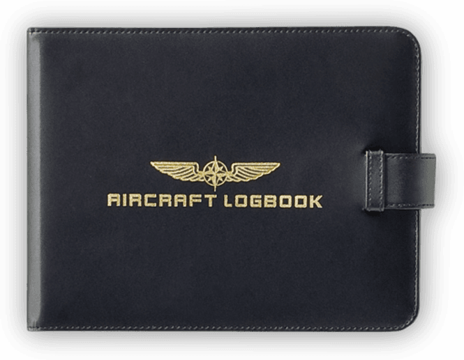 Hovedbilde Design4Pilots Aircraft logbook cover