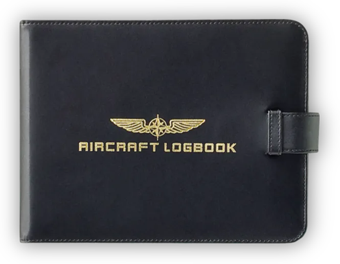 Hovedbilde Design4Pilots Aircraft logbook cover