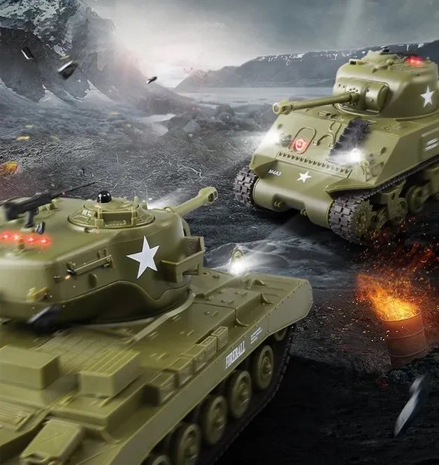 Hovedbilde Battle Tank 1:30 - M4A3 Sherman - IR