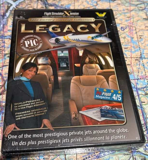 Hovedbilde Cd-rom Legacy add-on for FSX/