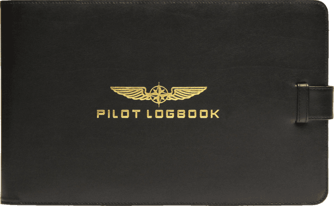 Hovedbilde Design4Pilots Logbook cover Proffesional