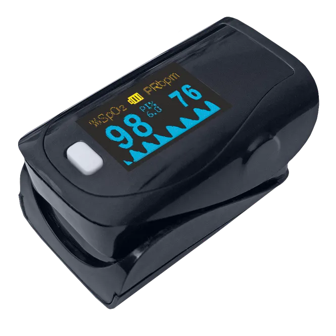 Hovedbilde Design4pilots Finger Puls Oximeter